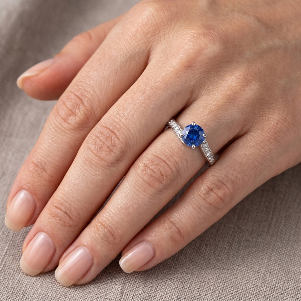 Echter Saphir Ring 1.25 Karat