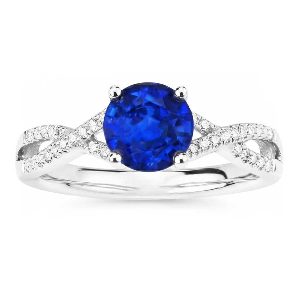 Echter Saphir Ring 1.35 Karat