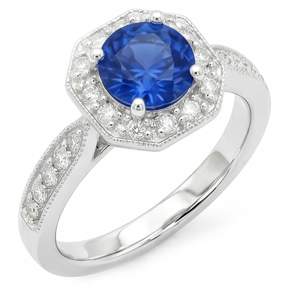 Echter Saphir Ring 1.5 Karat