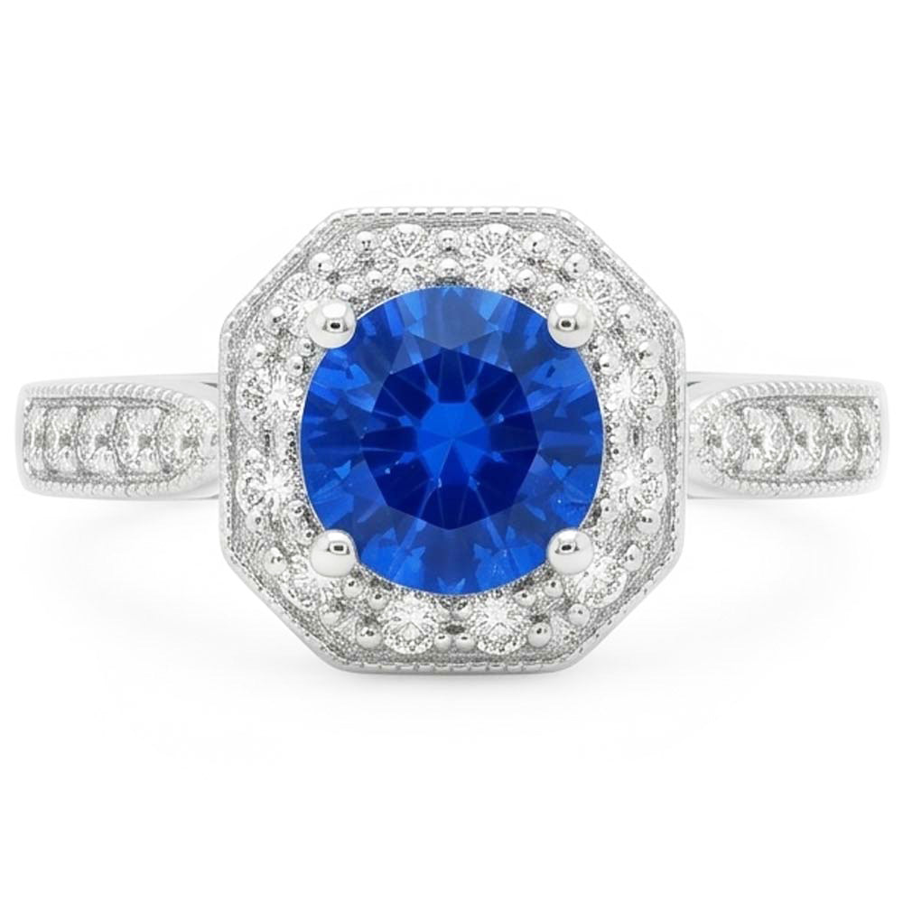 Echter Saphir Ring 1.5 Karat