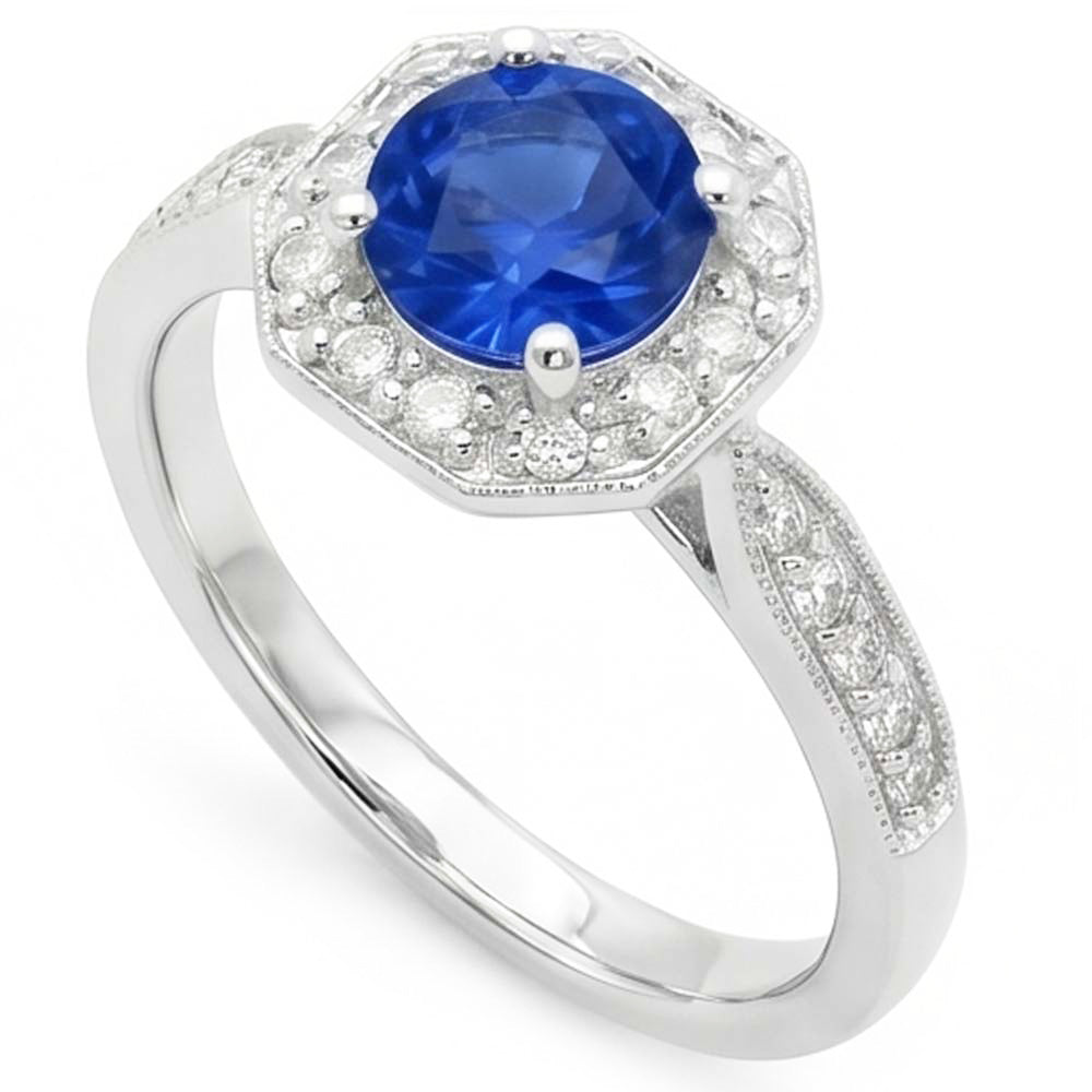 Echter Saphir Ring 1.5 Karat