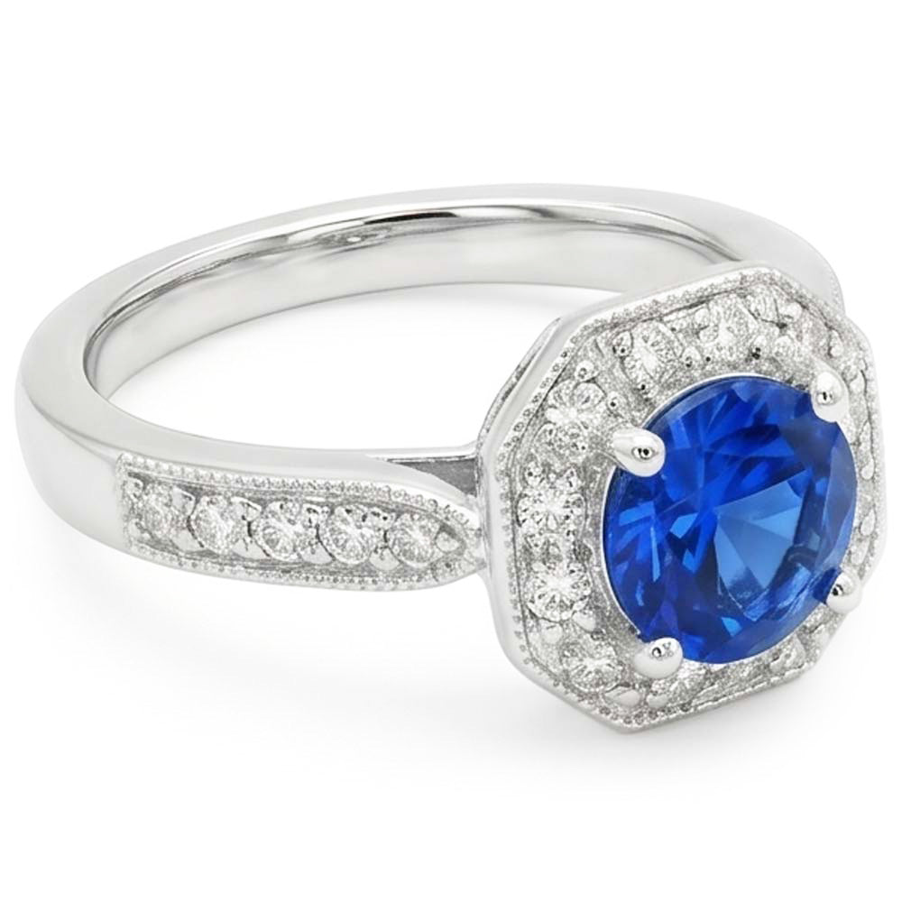 Echter Saphir Ring 1.5 Karat