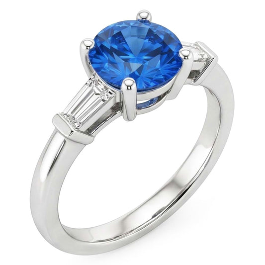 Echter Saphir Ring 1 Karat