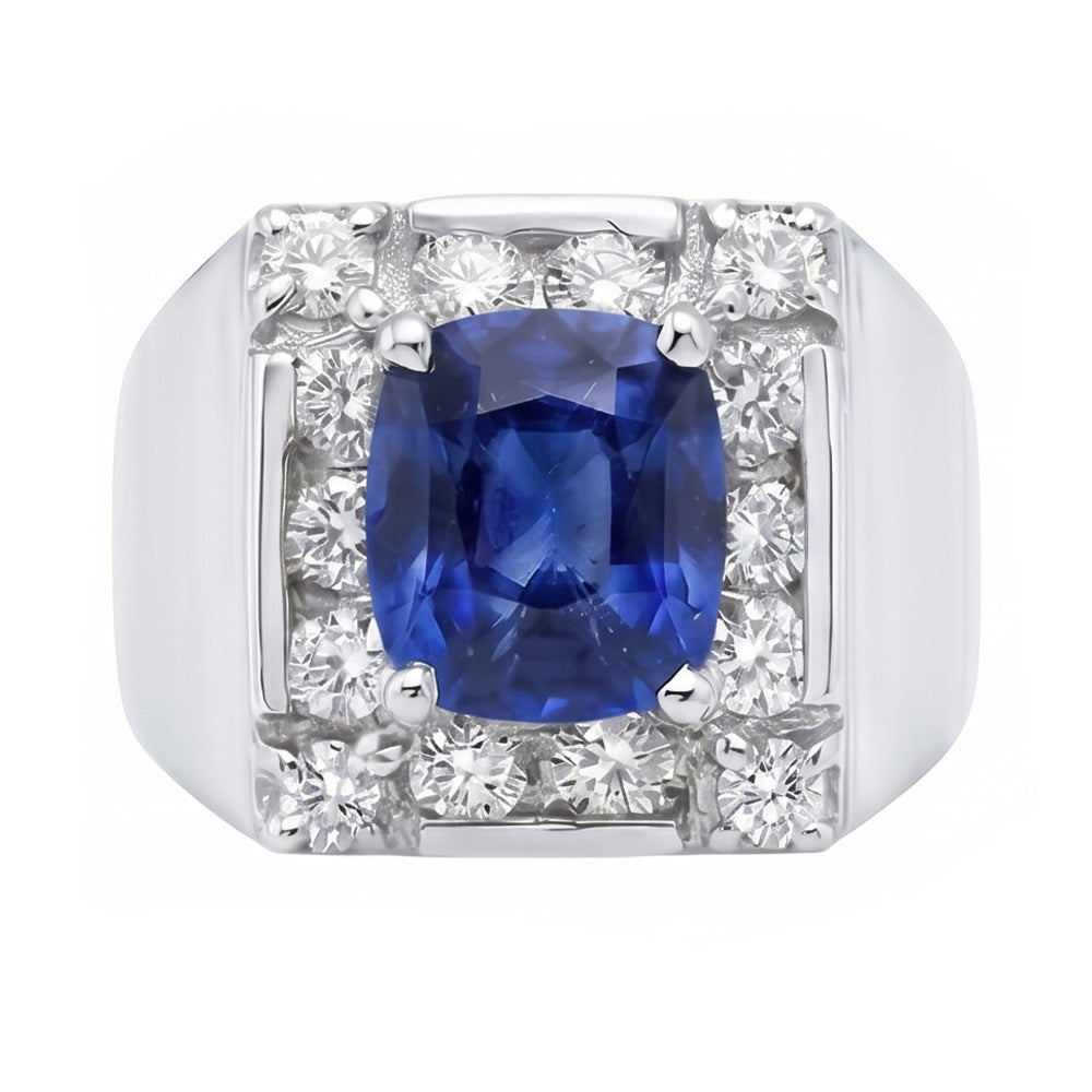 Echter Saphir Ring 1 Karat