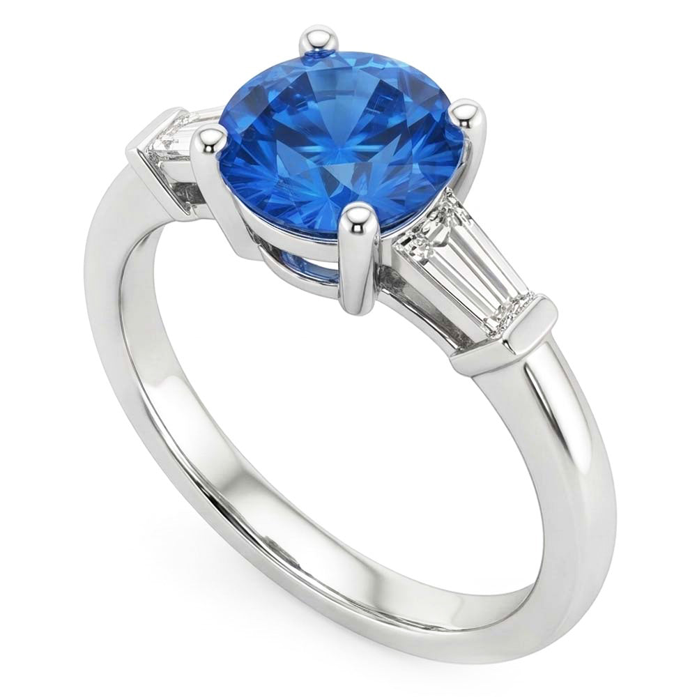 Echter Saphir Ring 1 Karat