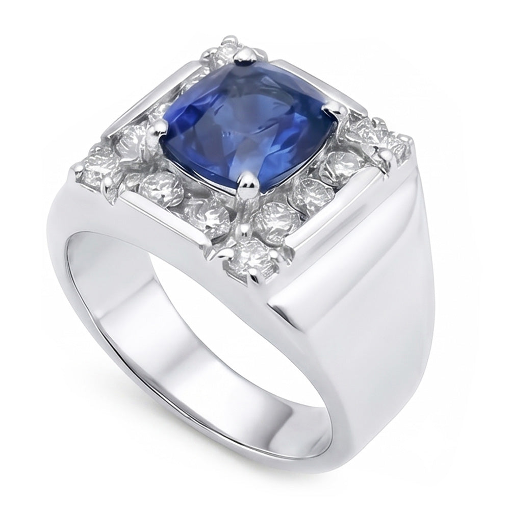 Echter Saphir Ring 1 Karat