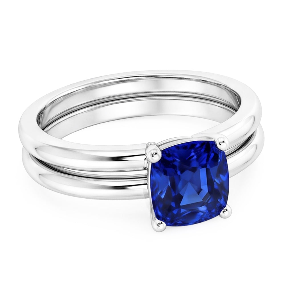 Echter Saphir Ring 1 Karat