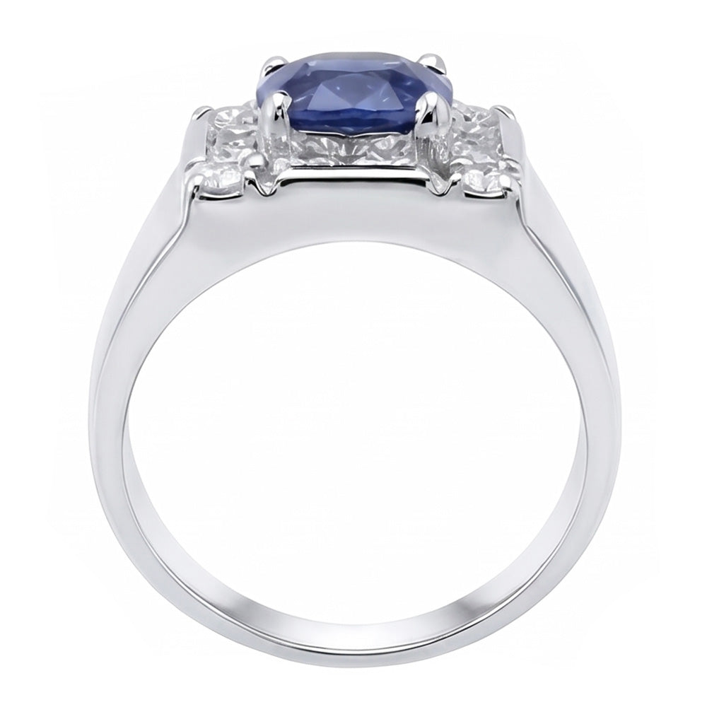 Echter Saphir Ring 1 Karat