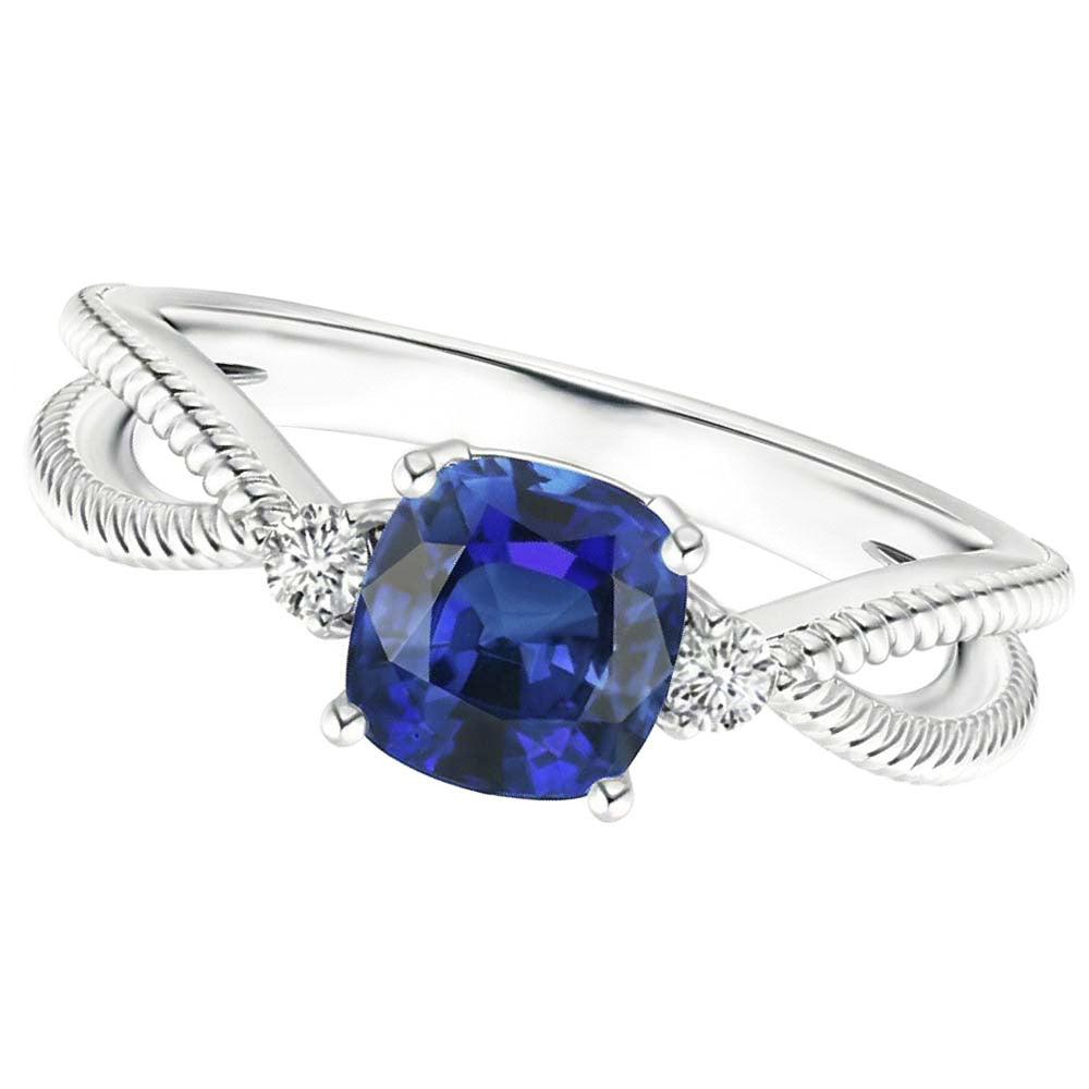 Echter Saphir Ring 2.25 Karat