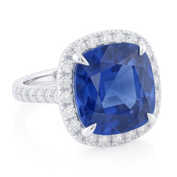 Echter Saphir Ring 2.50 Karat
