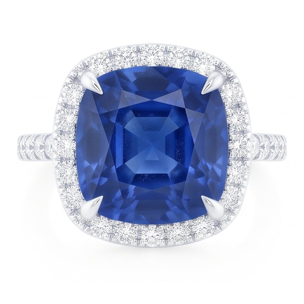 Echter Saphir Ring 2.50 Karat