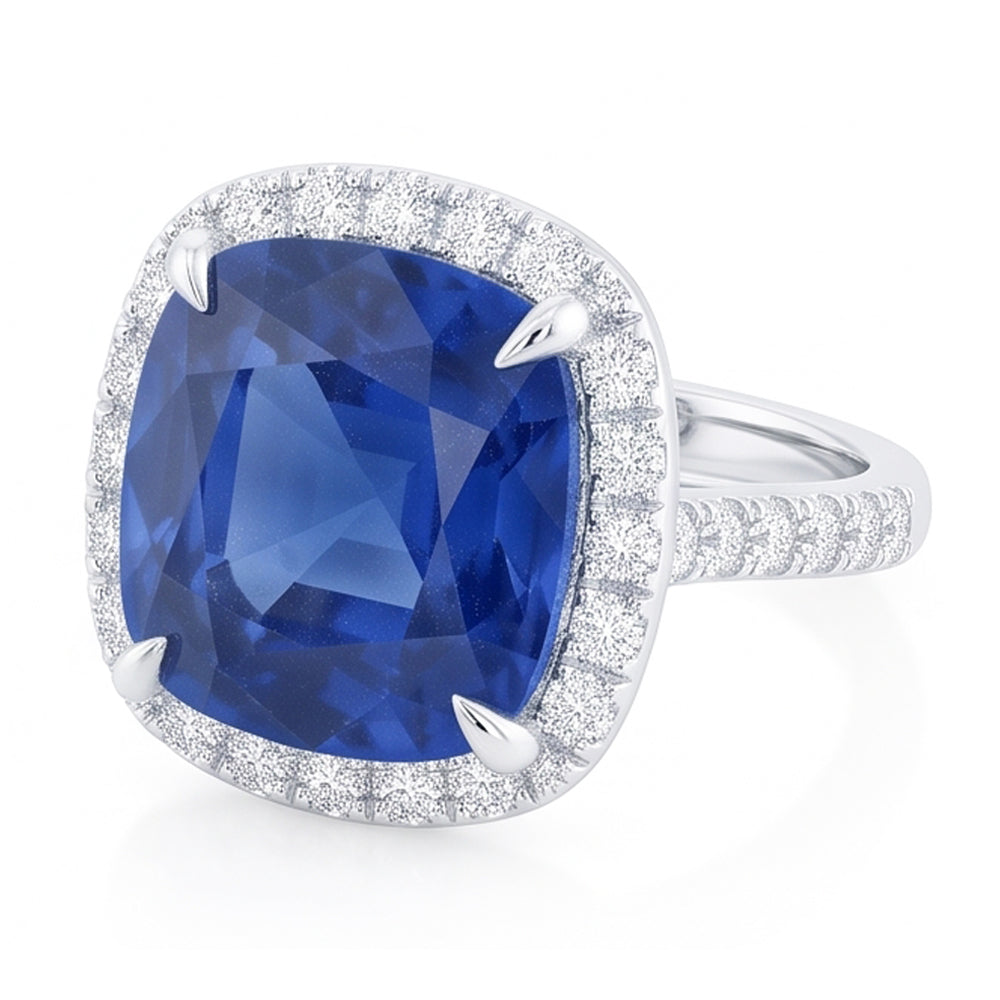 Echter Saphir Ring 2.50 Karat
