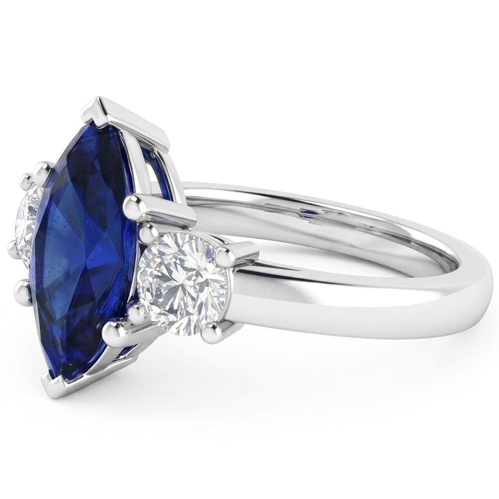 Echter Saphir Ring 2.50 Karat