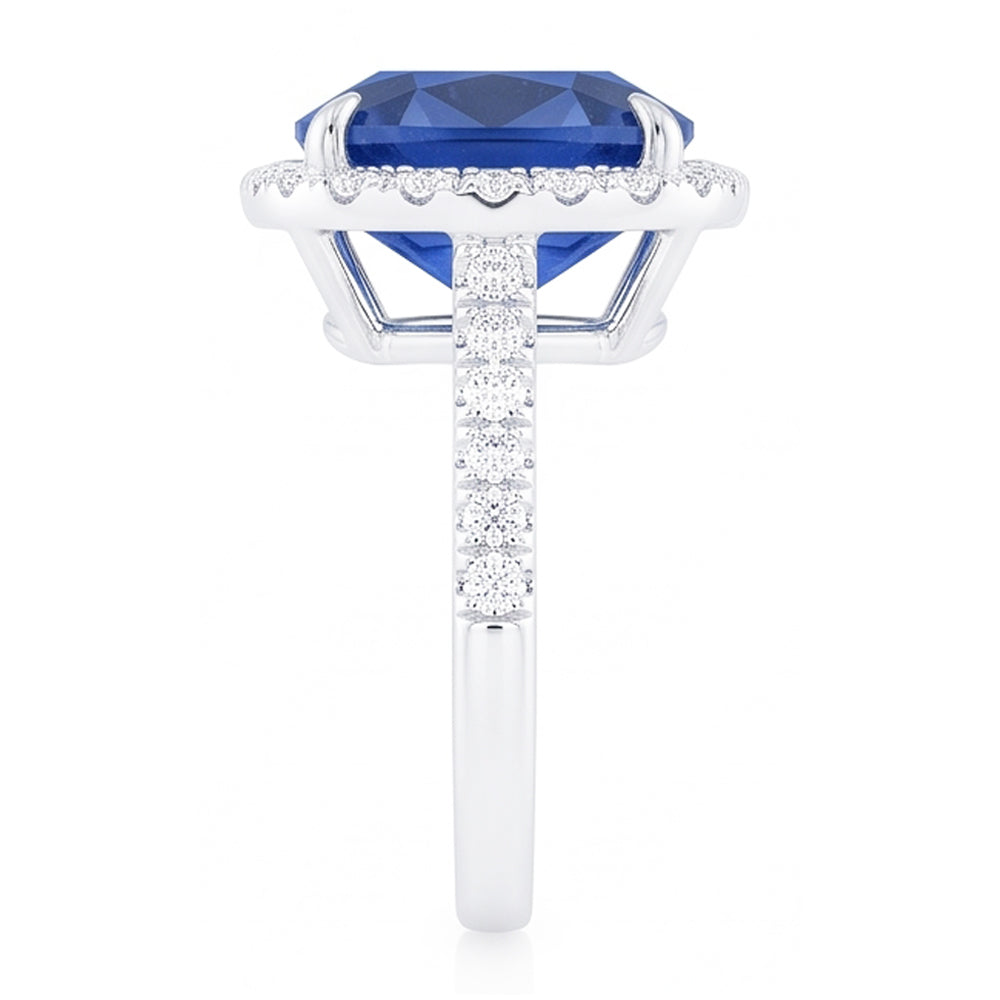 Echter Saphir Ring 2.50 Karat