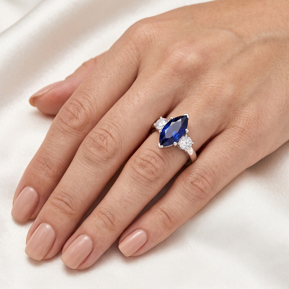 Echter Saphir Ring 2.50 Karat
