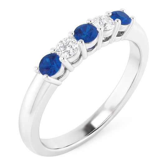 Echter Saphir Ring 2 Karat