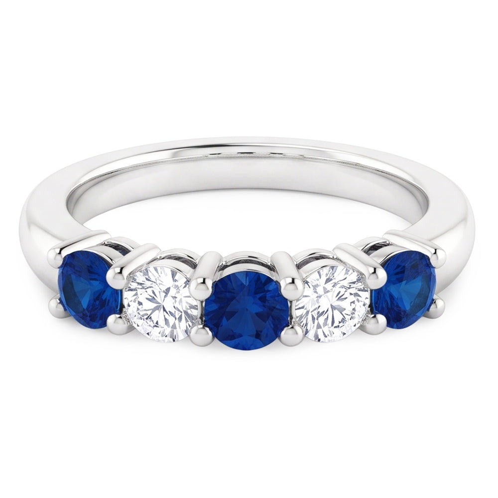 Echter Saphir Ring 2 Karat