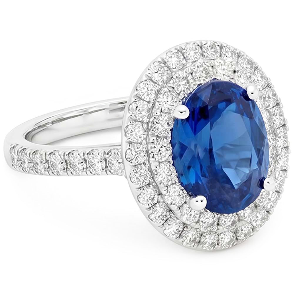 Echter Saphir Ring 2 Karat