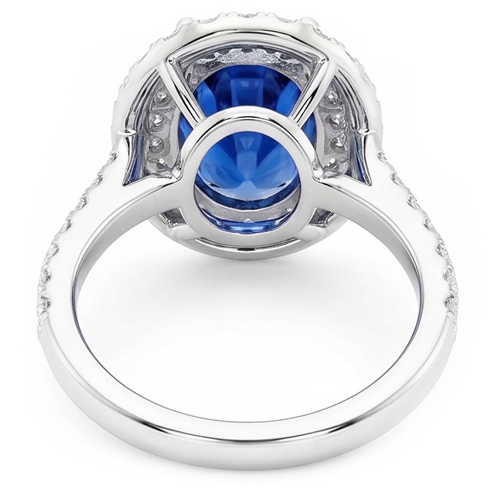 Echter Saphir Ring 2 Karat