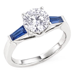 Echter Saphir Ring 3.20 Karat