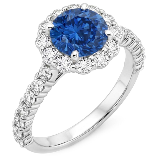 Echter Saphir Ring 3.40 Karat