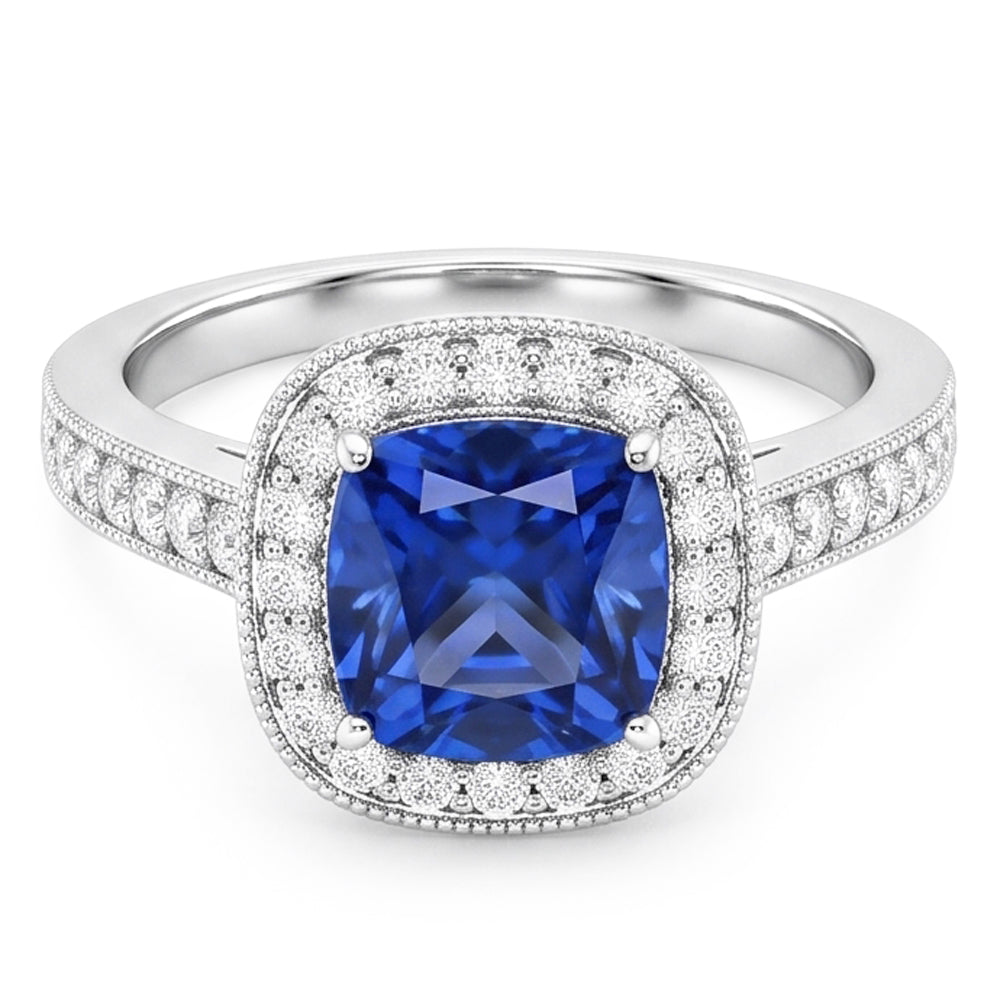 Echter Saphir Ring 3.40 Karat