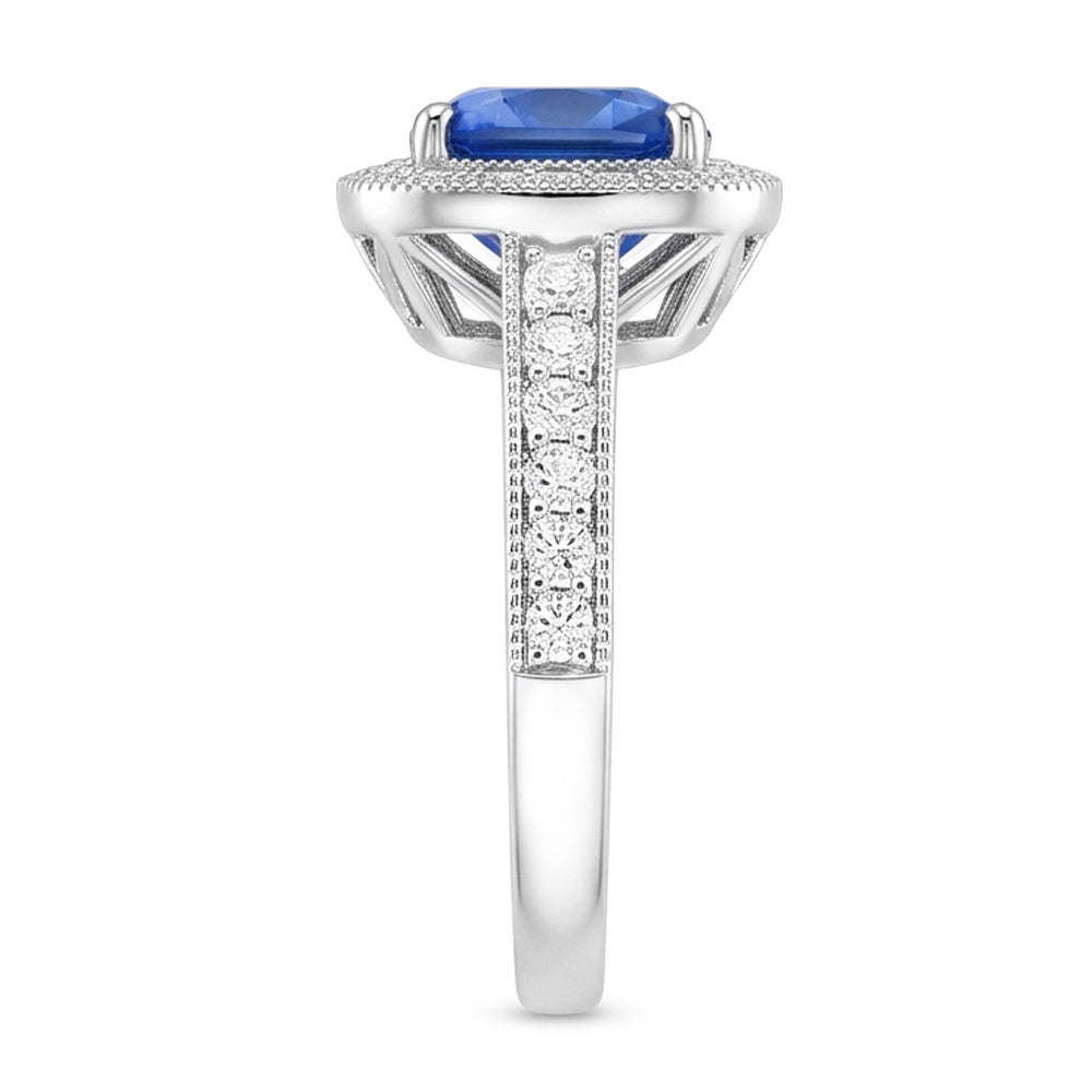 Echter Saphir Ring 3.40 Karat