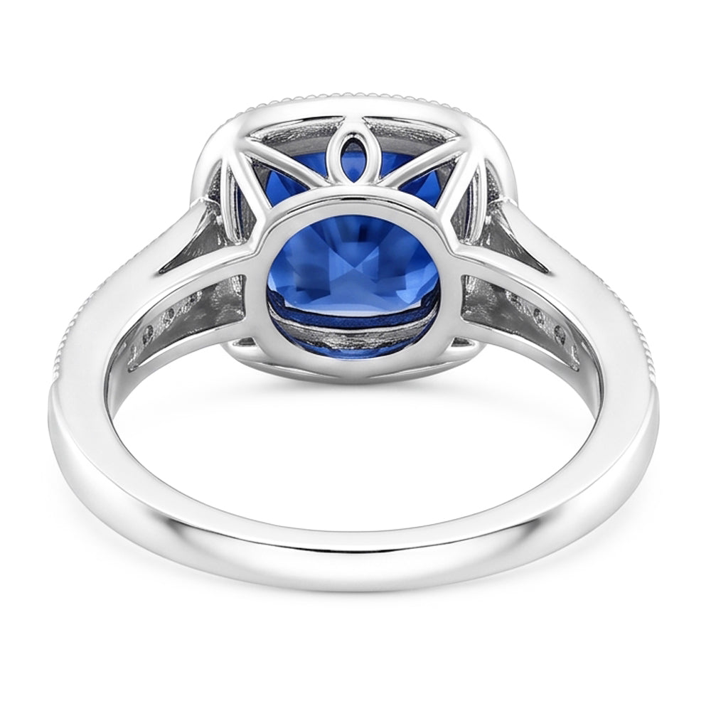 Echter Saphir Ring 3.40 Karat