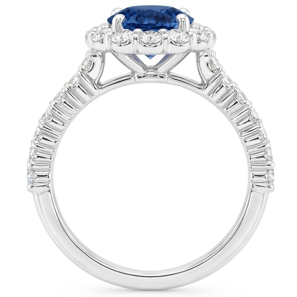 Echter Saphir Ring 3.40 Karat