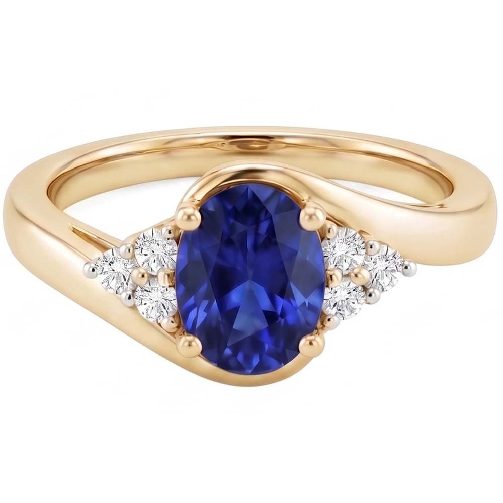 Echter Saphir Ring 3.75 Karat