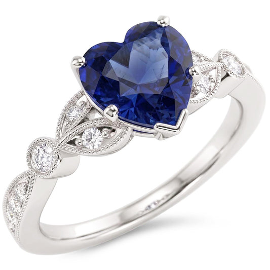 Echter Saphir Ring 3 Karat