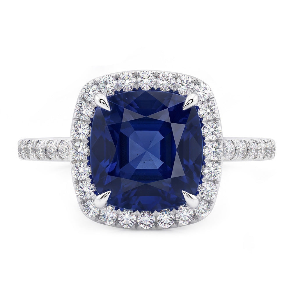 Echter Saphir Ring 3 Karat