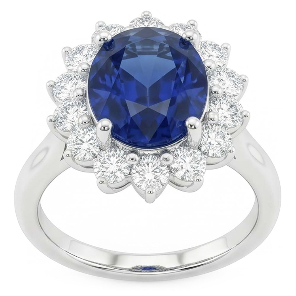 Echter Saphir Ring 3 Karat