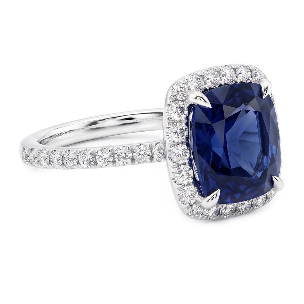 Echter Saphir Ring 3 Karat
