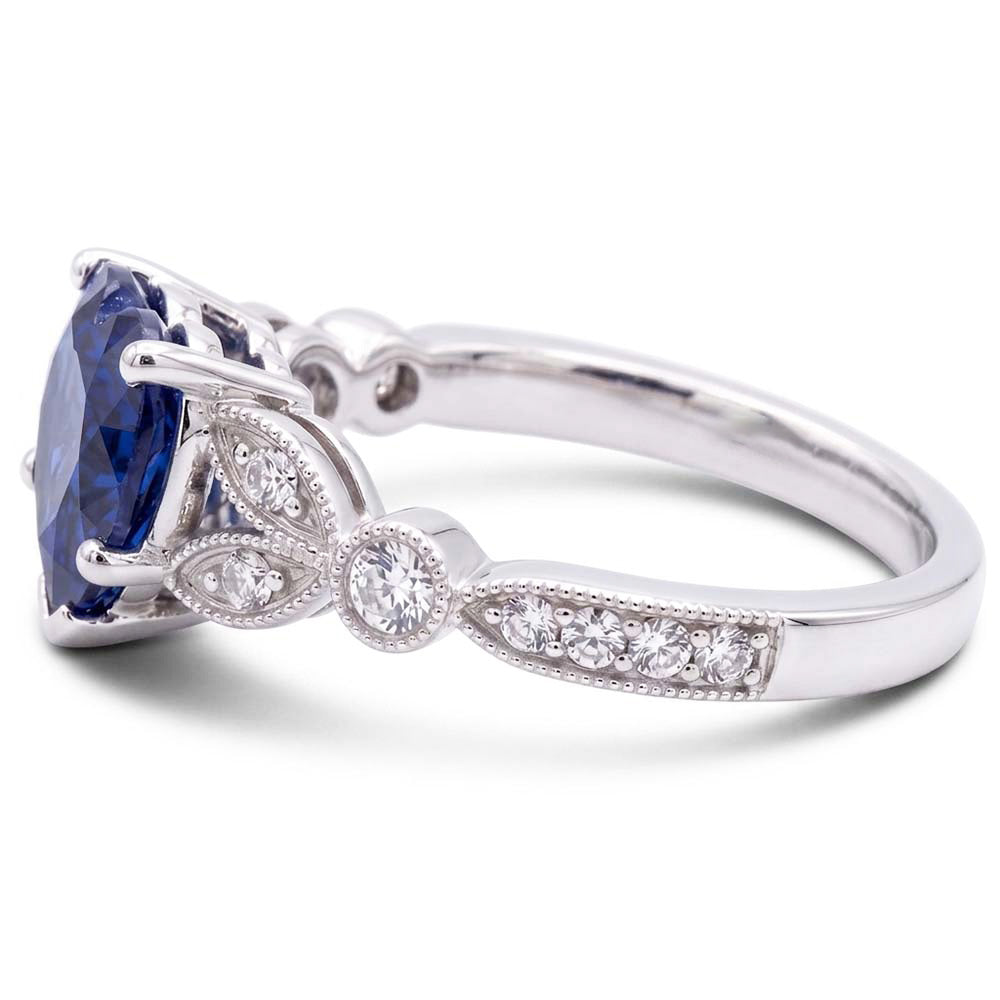 Echter Saphir Ring 3 Karat