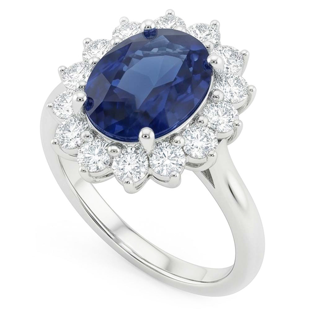 Echter Saphir Ring 3 Karat