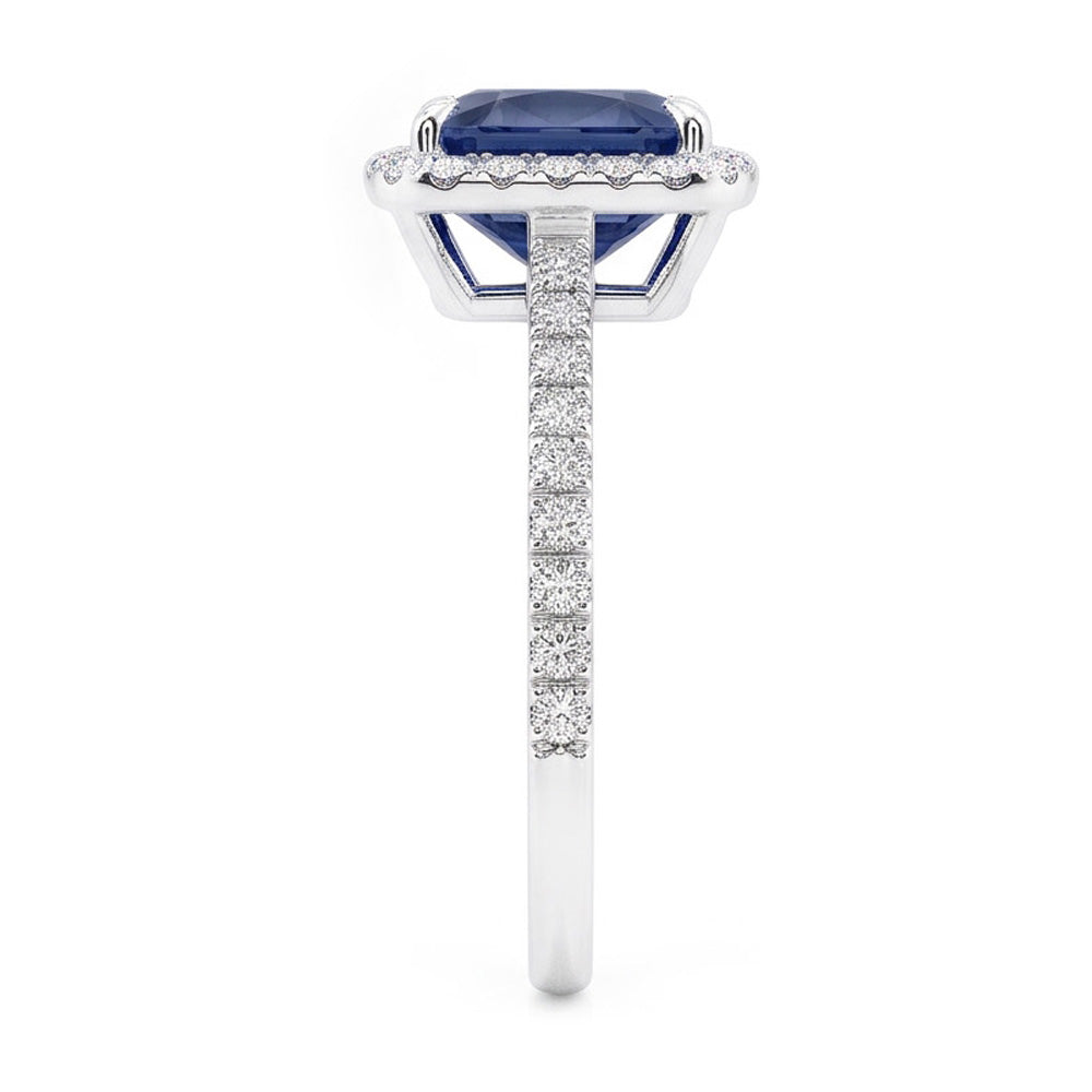 Echter Saphir Ring 3 Karat