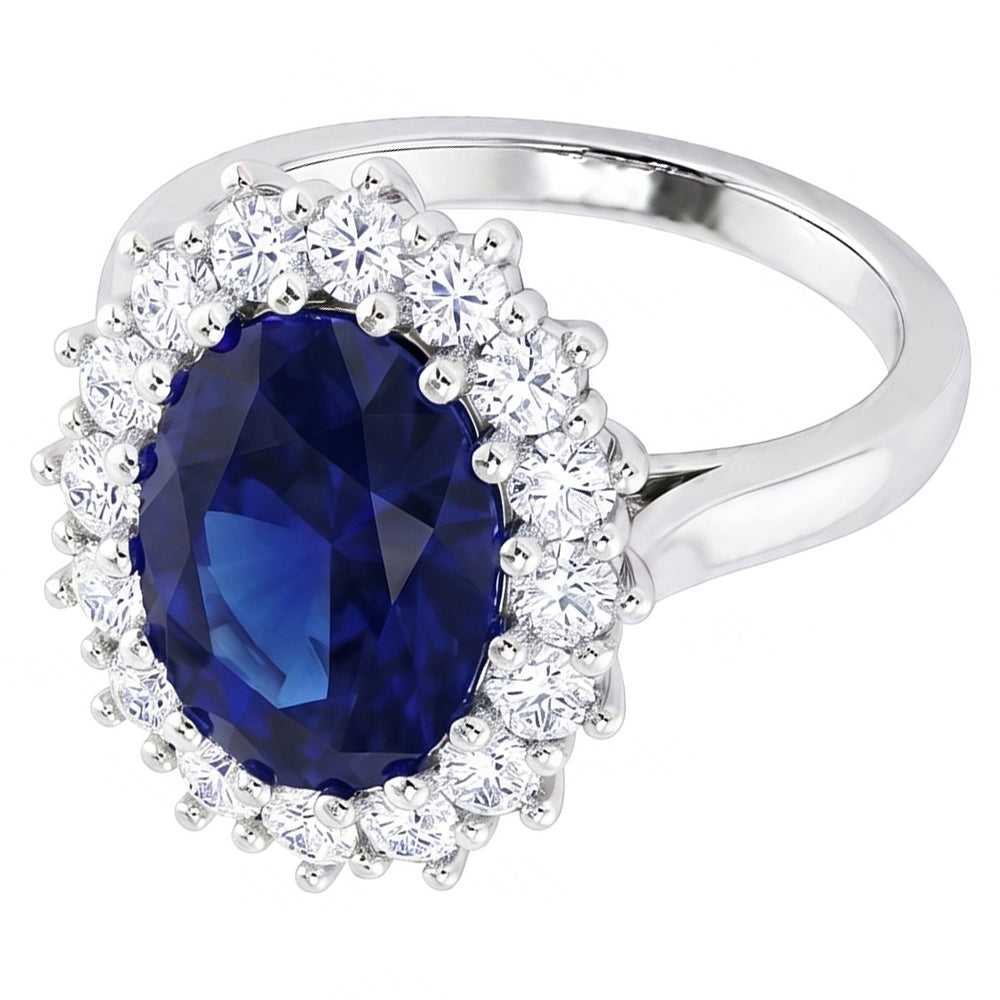 Echter Saphir Ring 3 Karat