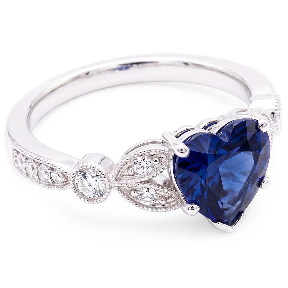 Echter Saphir Ring 3 Karat