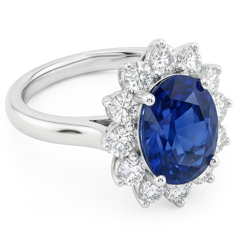 Echter Saphir Ring 3 Karat