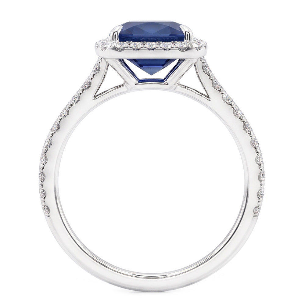 Echter Saphir Ring 3 Karat