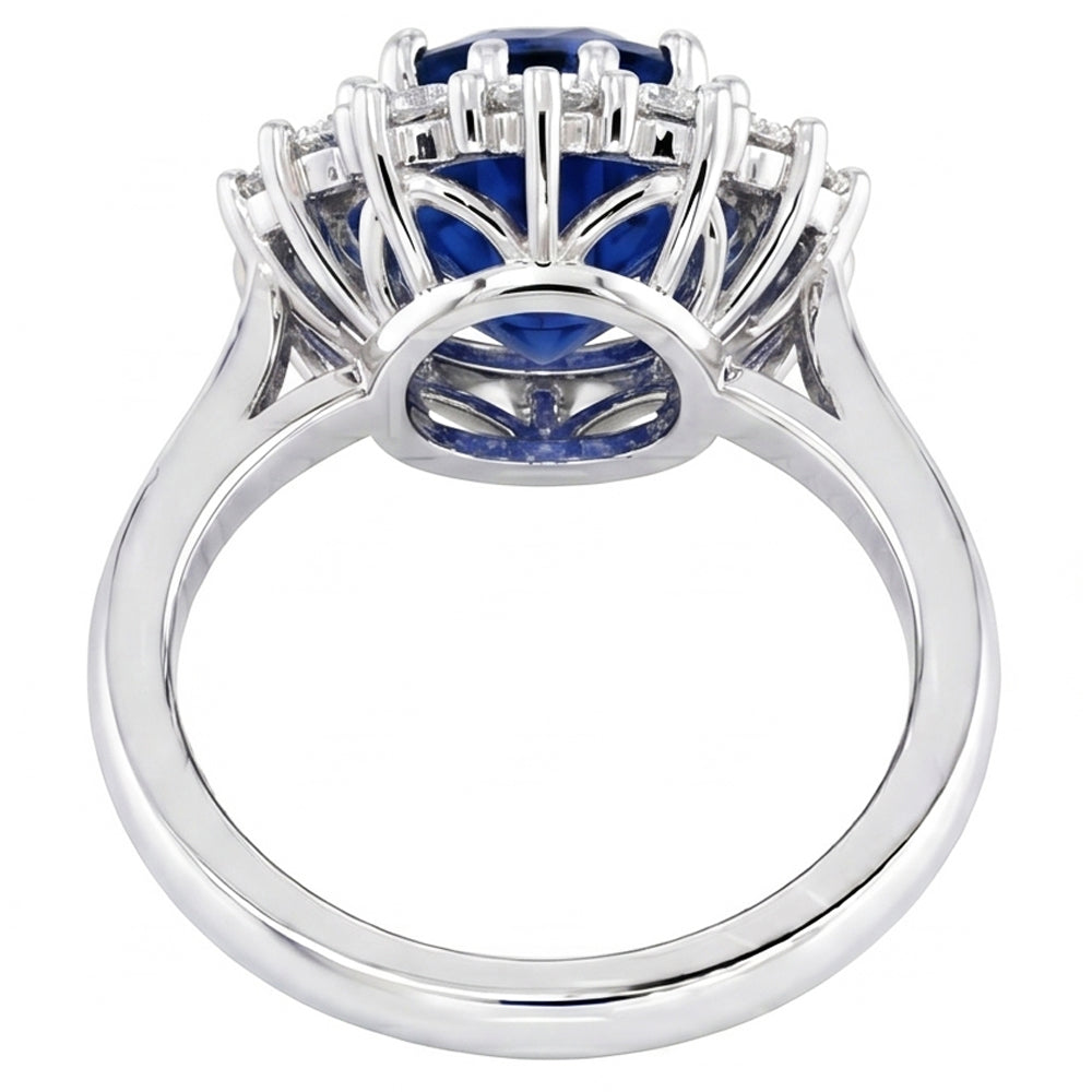 Echter Saphir Ring 3 Karat