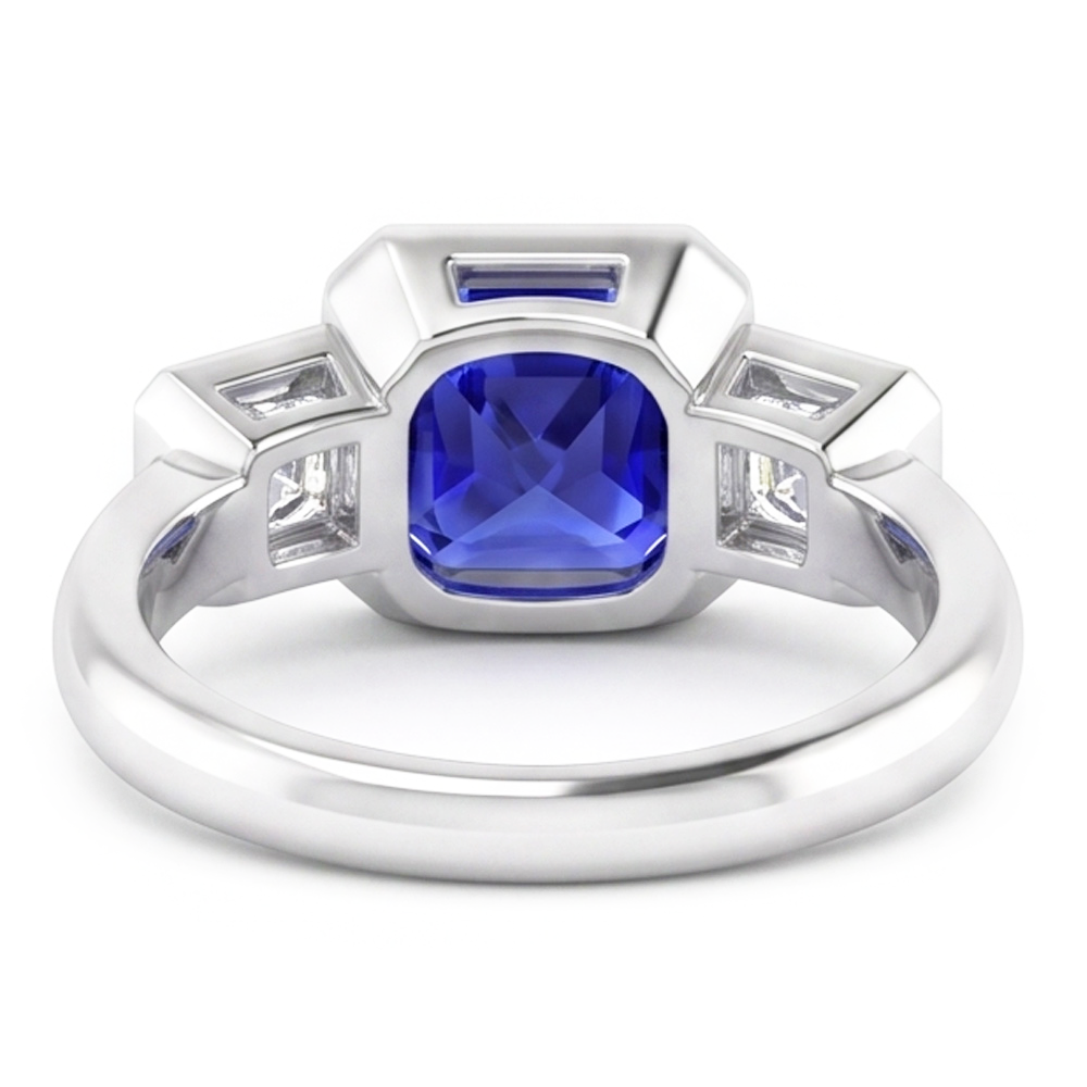 Echter Saphir Ring 3 Karat