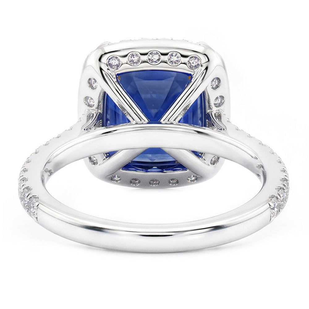 Echter Saphir Ring 3 Karat