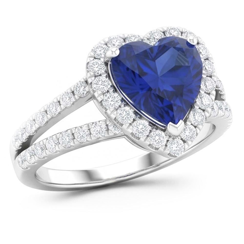 Echter Saphir Ring 4.45 Karat