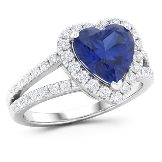 Echter Saphir Ring 4.45 Karat