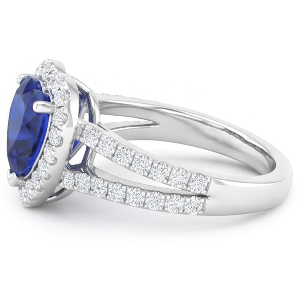 Echter Saphir Ring 4.45 Karat