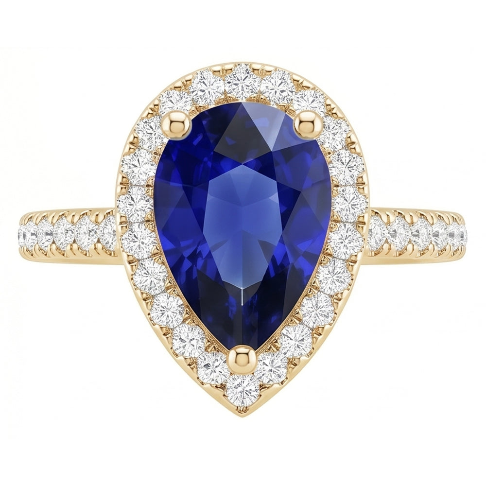 Echter Saphir Ring 4.50 Karat
