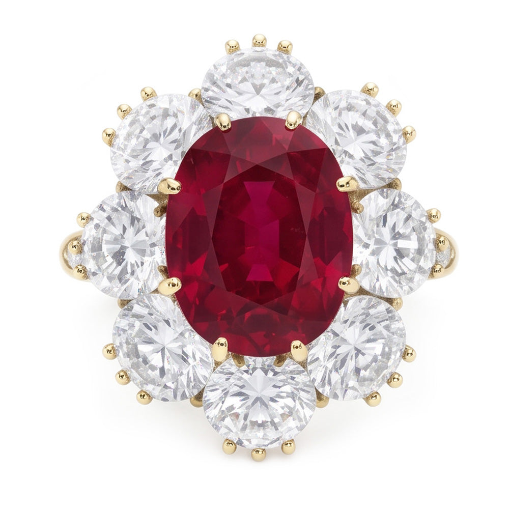 Echter Saphir Ring 4.75 Karat