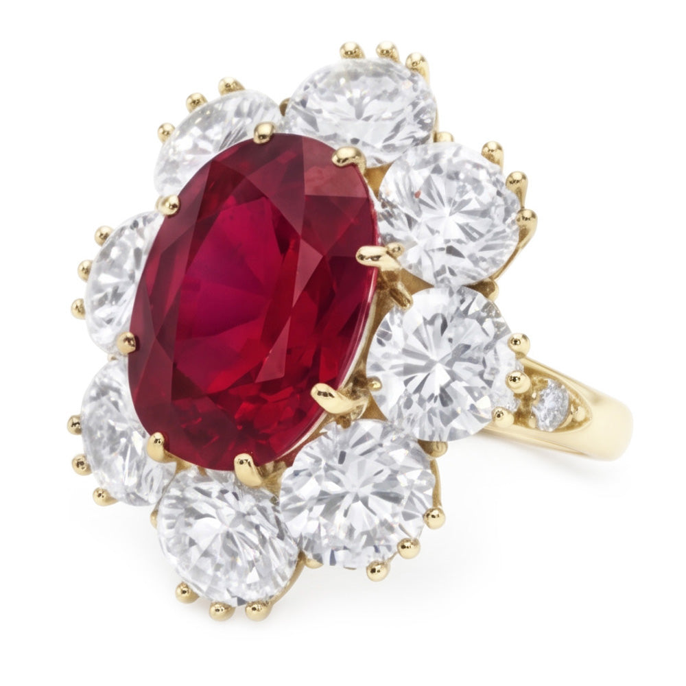 Echter Saphir Ring 4.75 Karat